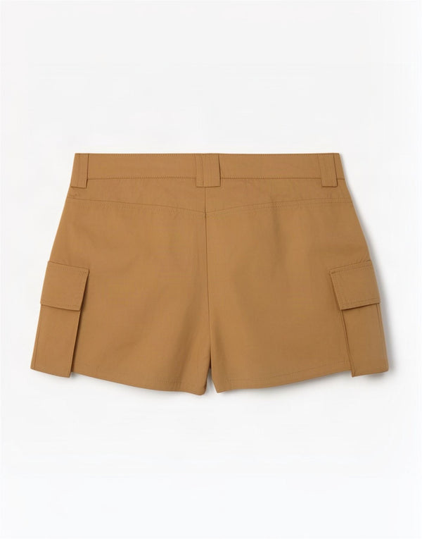 Женские шорты карго Zara Medium W28, бежевый полиэстер