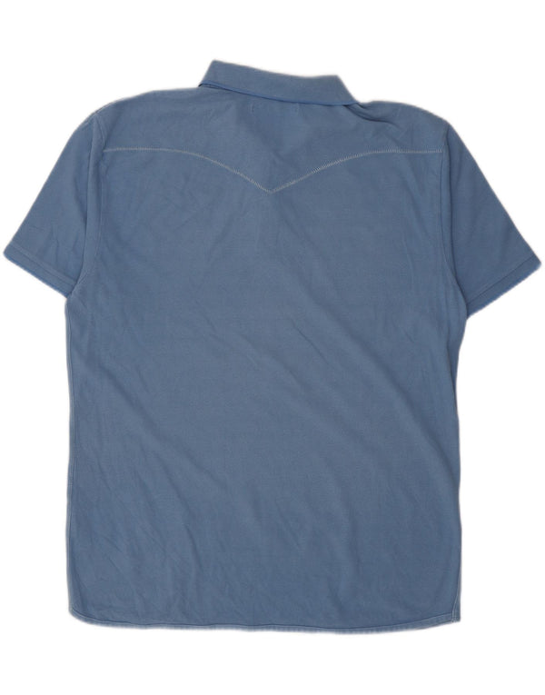 Мужская рубашка-поло Levi's 2XL, синяя, хлопок