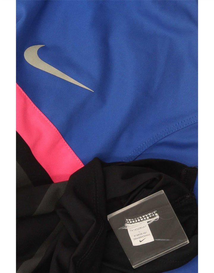 Мужская рубашка-поло Nike, большая разноцветная полоска