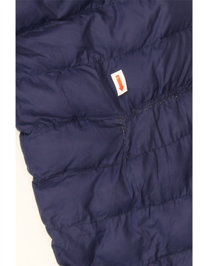 MOUNTAIN WAREHOUSE Boys Hooded Padded Jacket 12-13 Years Navy Blue Nylon Vintage Mountain Warehouse and Second-Hand Mountain Warehouse from Messina Hembry 