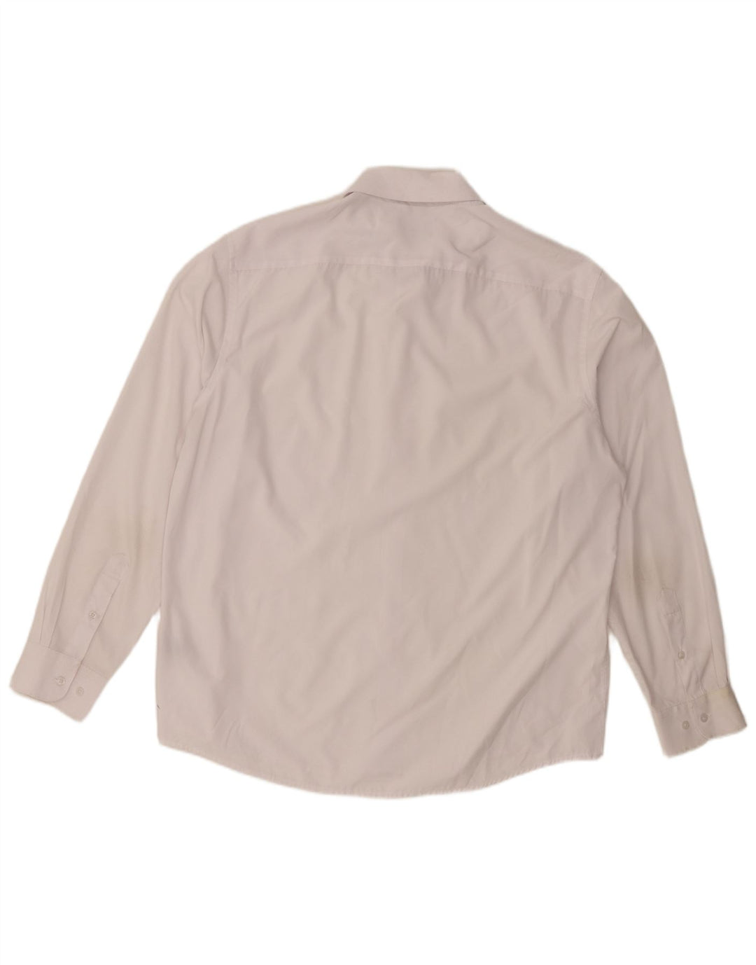 Мужская рубашка узкого кроя Nautica, размер 17 1/2 XL, белый полиэстер