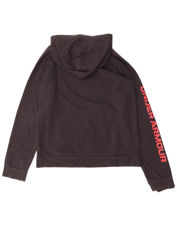 Джемпер с капюшоном Under Armour для мальчиков 13-14 лет, размер XL, черный