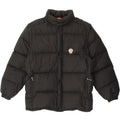 VINTAGE Boys Padded Jacket 13-14 Years XL Black Cotton Vintage Vintage and Second-Hand Vintage from Messina Hembry 