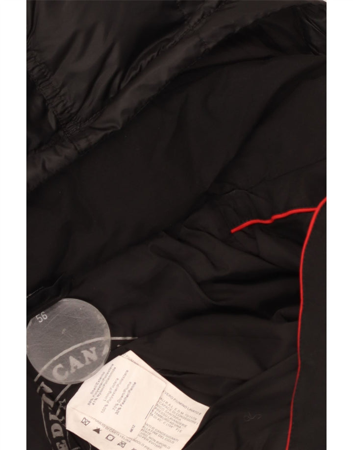 CANADIENS Мужская утепленная куртка с капюшоном IT 56 3XL Черный Полиэстер