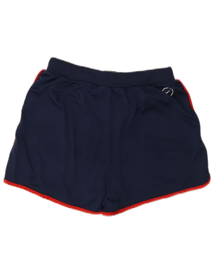 Женские спортивные шорты Nike Dri Fit UK 8, маленькие, темно-синие, полиэстер