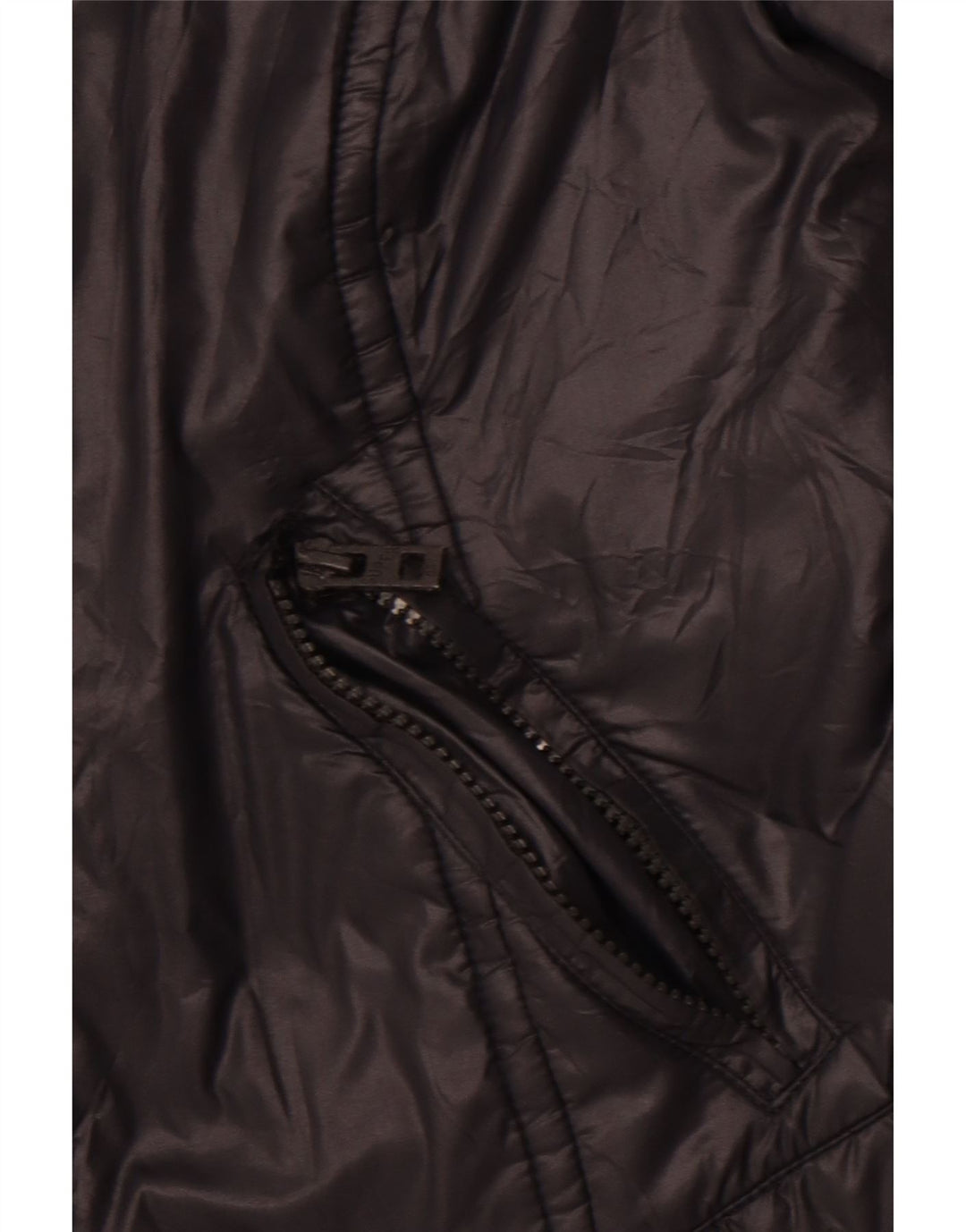 SUPERDRY Женская укороченная ветровка UK 12, средний черный нейлон