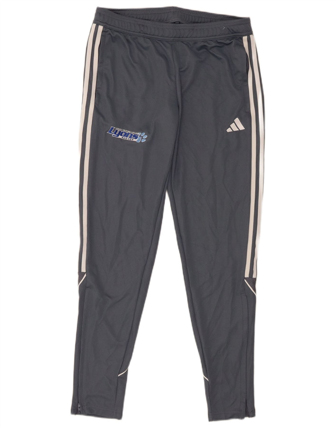 Женские спортивные брюки Adidas с графическим рисунком Великобритания 12/14 Средний серый