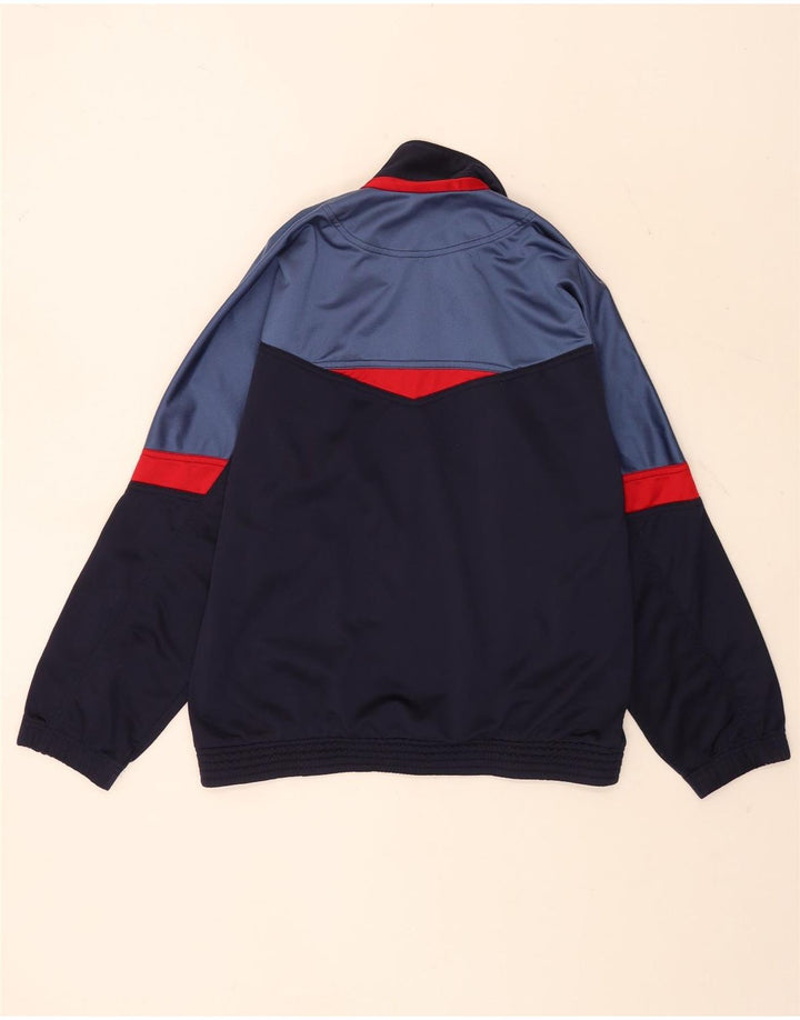 Sergio Tacchini Мужской полный спортивный костюм IT 46 Small Navy Blue Colourblock