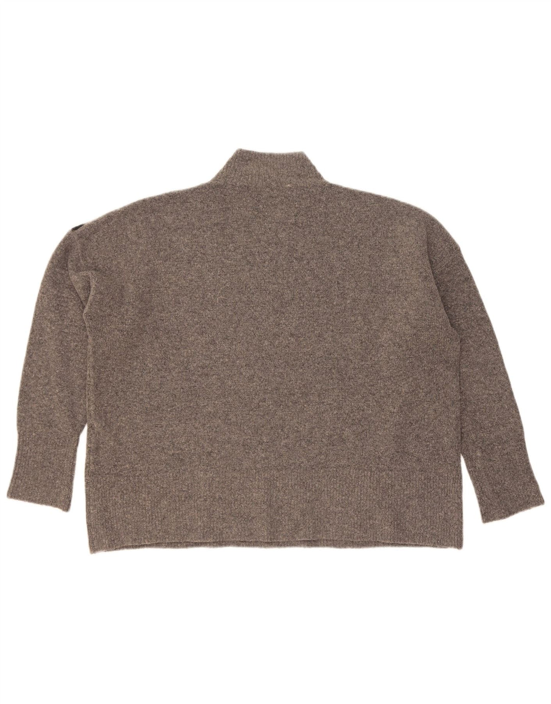 Женский джемпер с высоким воротником Marks & Spencer, Великобритания, 18 XL, серый