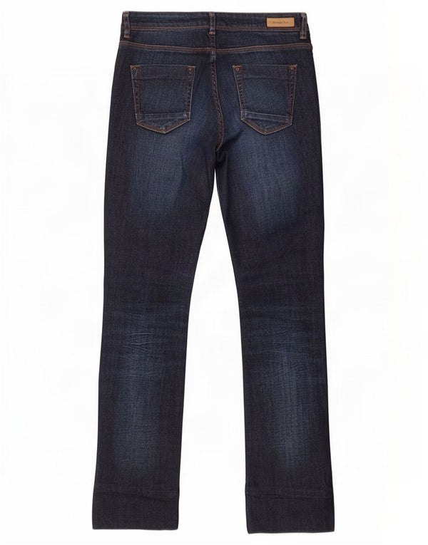 Женские узкие джинсы Massimo Dutti EU 40 Medium W30 L31 Темно-синий хлопок