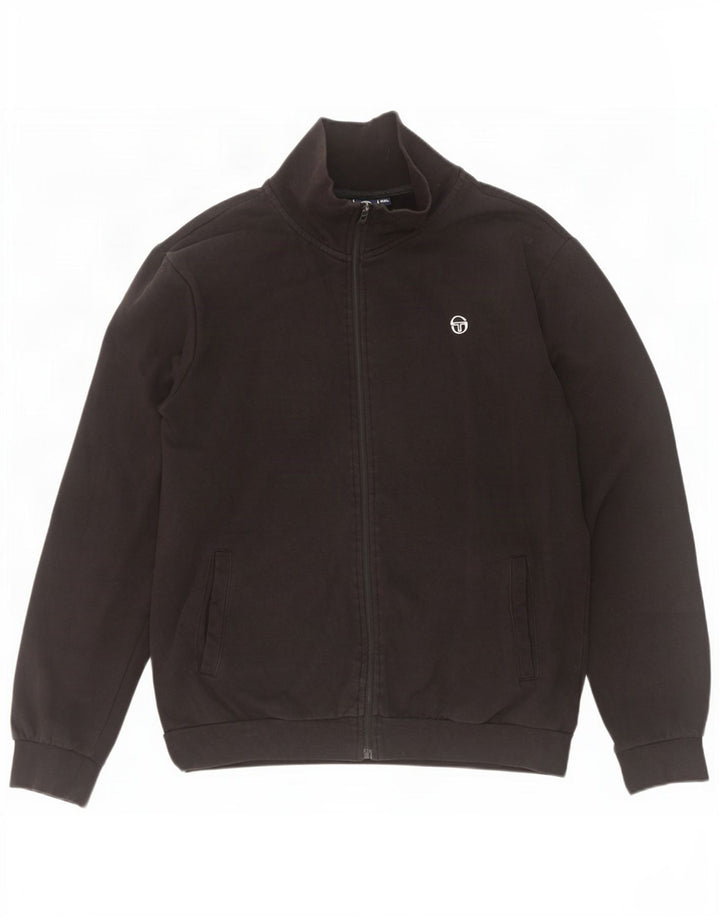 Мужской спортивный костюм Sergio Tacchini, верхняя куртка 2XL, черный хлопок