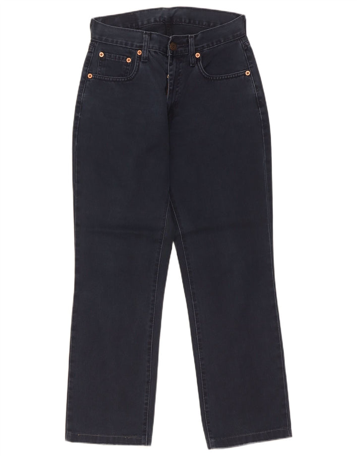 Женские прямые джинсы Levi's 595 W28 L27 темно-синие, хлопок