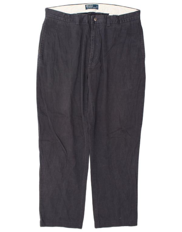 Мужские прямые брюки чинос Polo Ralph Lauren W38 L30 темно-синие, хлопок