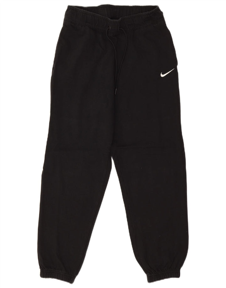 Женские спортивные брюки Nike Joggers UK 10, маленькие черные хлопковые брюки