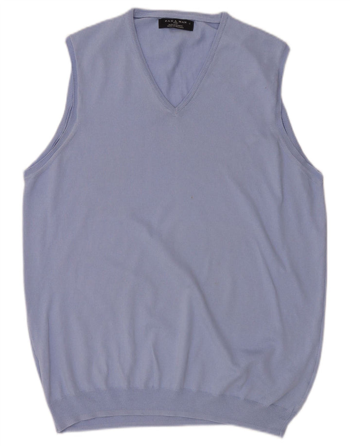 Мужская майка Zara XL, синяя