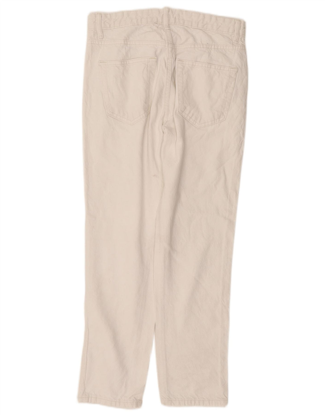 Мужские прямые джинсы Zara EU 38, маленькие W30 L26, белый хлопок