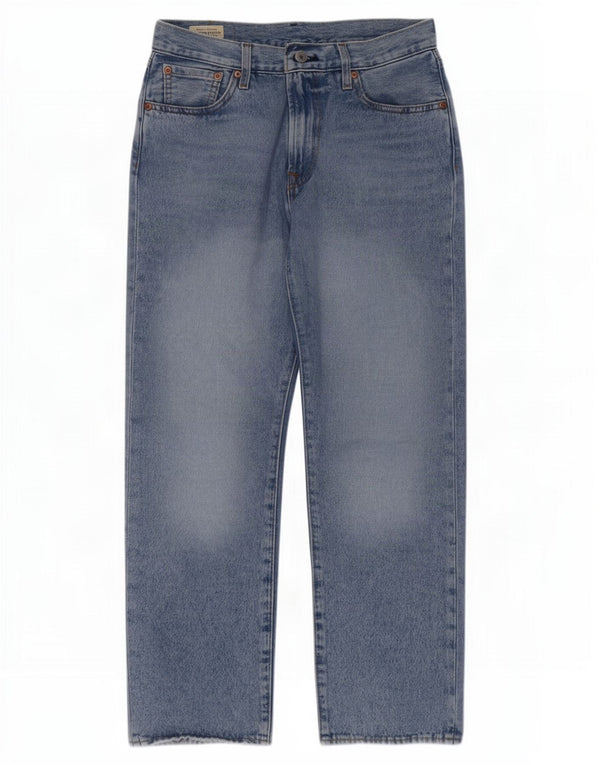 Мужские прямые джинсы Levi's 551 W30 L30 синие, хлопок