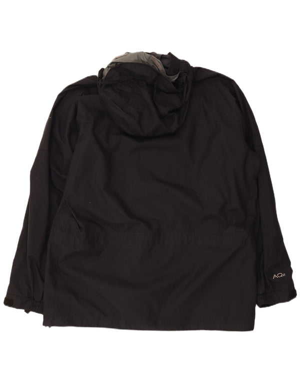 Мужская дождевик с капюшоном Berghaus UK 42 XL, черный нейлон
