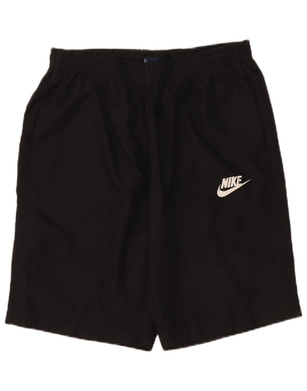Мужские спортивные шорты Nike, большие черные, полиэстер