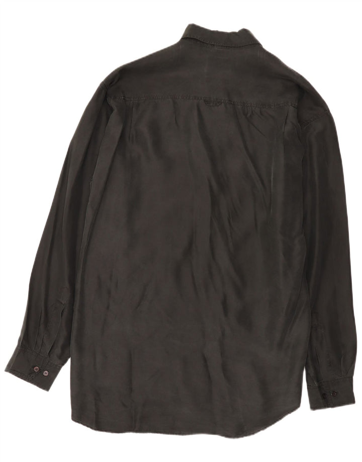 Мужская рубашка Arpino, размер 39/40, средний черный шелковый