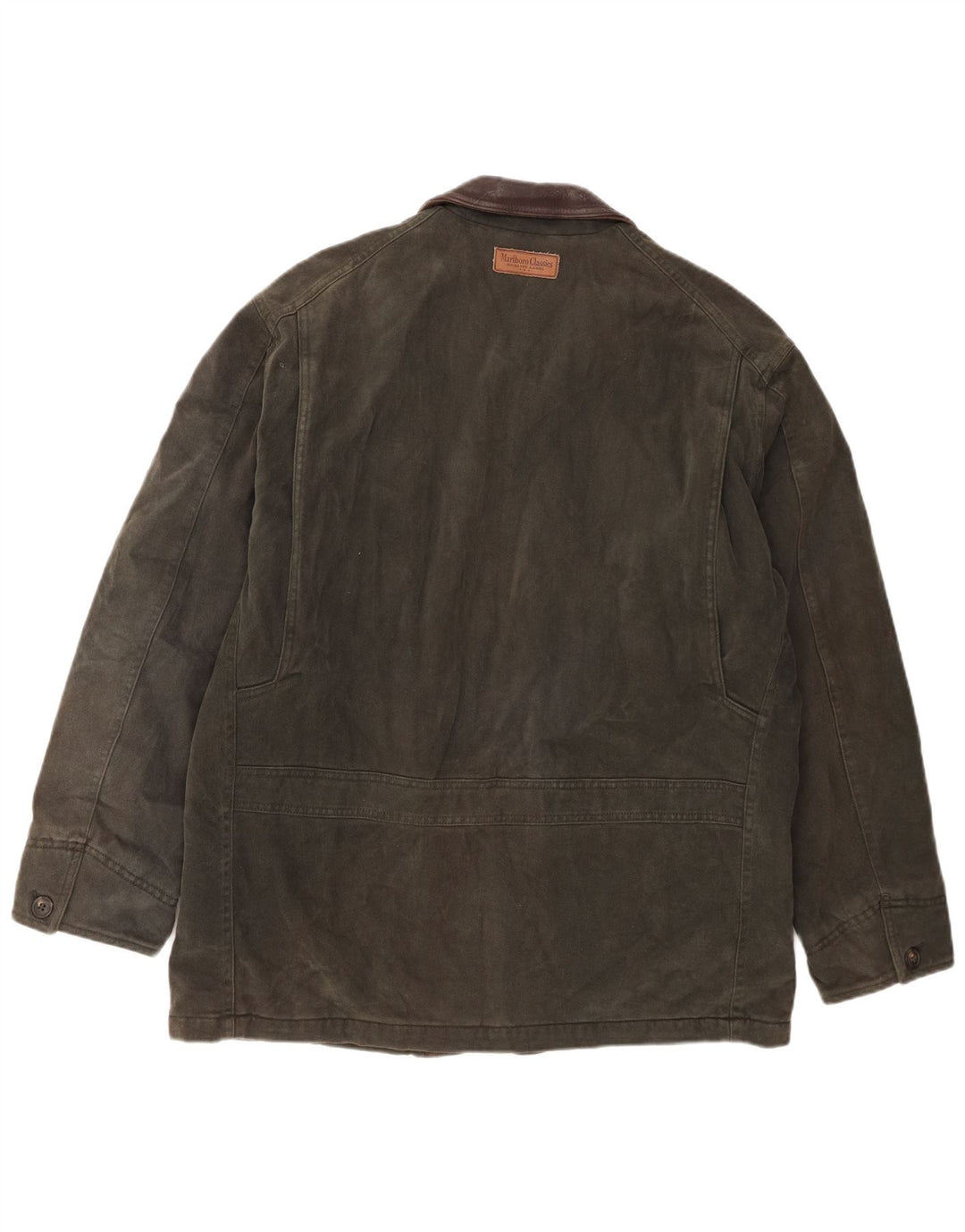 Мужская куртка MARLBORO CLASSICS UK 38, средний хаки, цветной блок