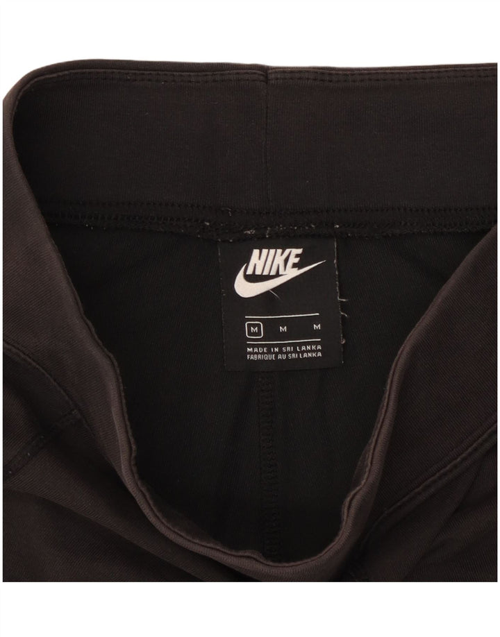Женские леггинсы с рисунком Nike UK 12, средние, черные