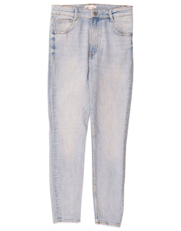 Женские джинсы скинни Zara EU 40 Medium W30 L27 Синие, хлопок