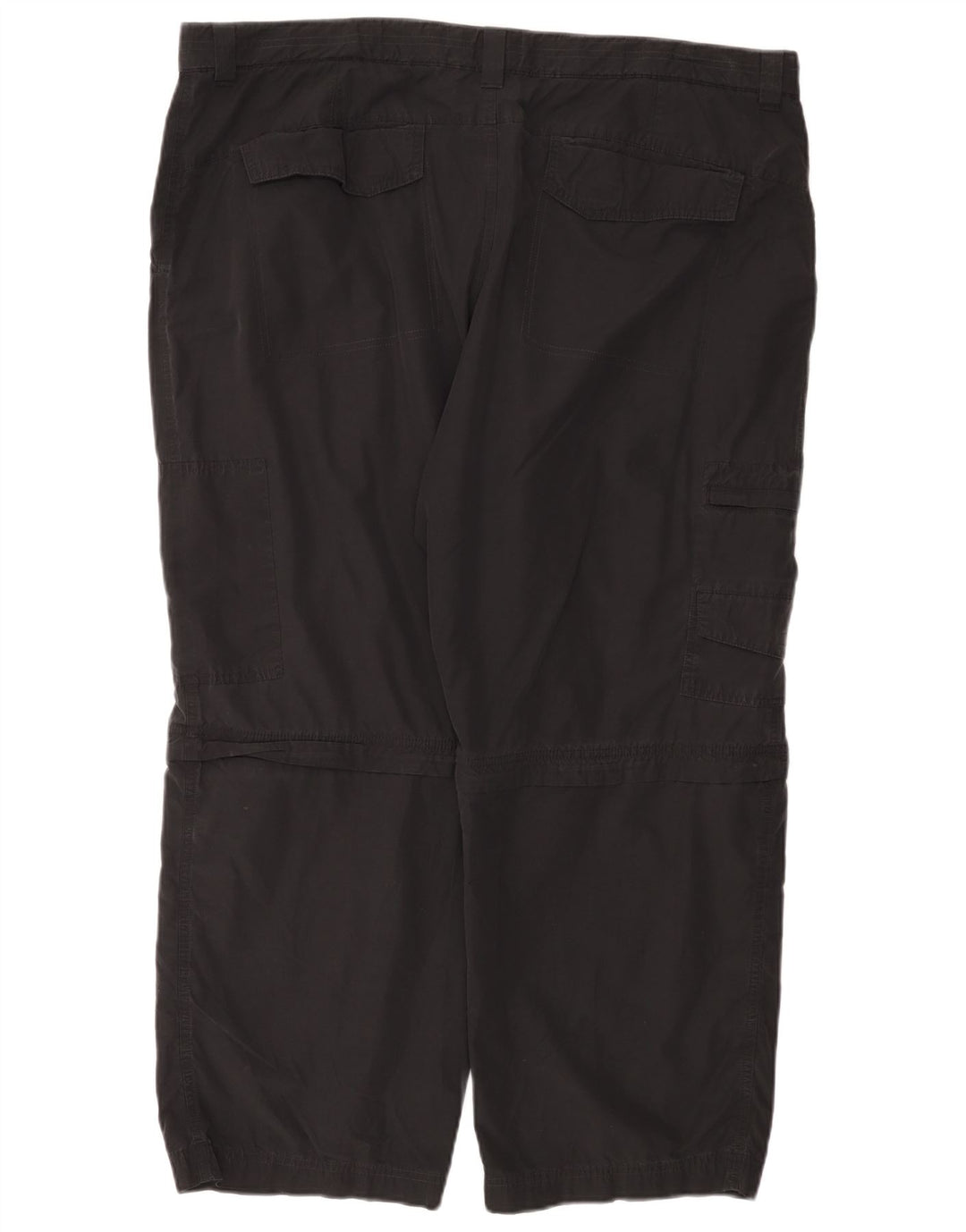 Мужские прямые брюки-карго Marks & Spencer W44 L29, черные, хлопковые