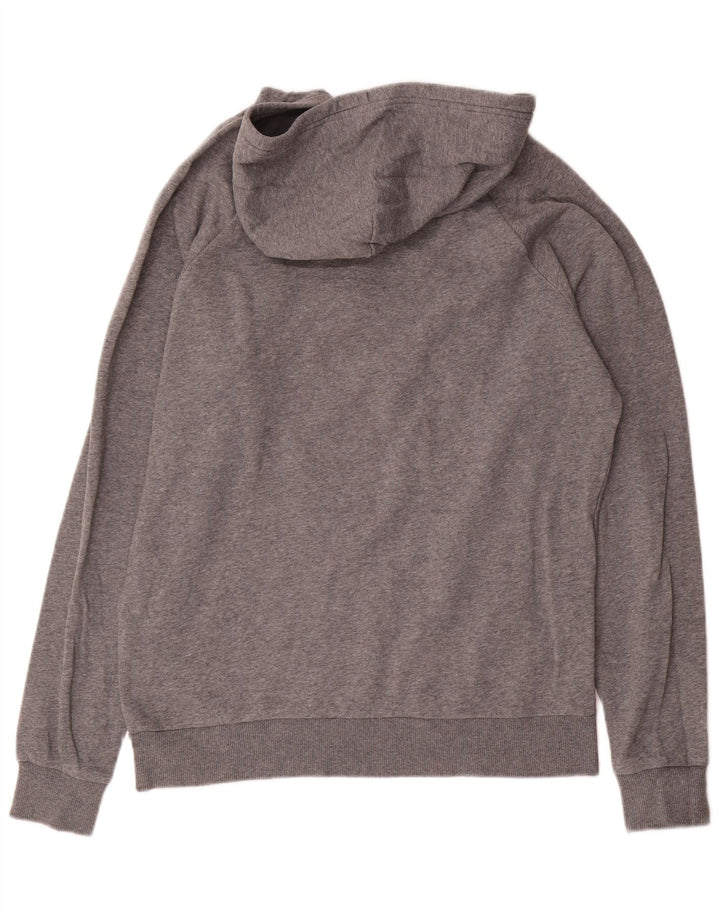 Мужской джемпер с капюшоном Under Armour Cold Gear, хлопок среднего серого цвета