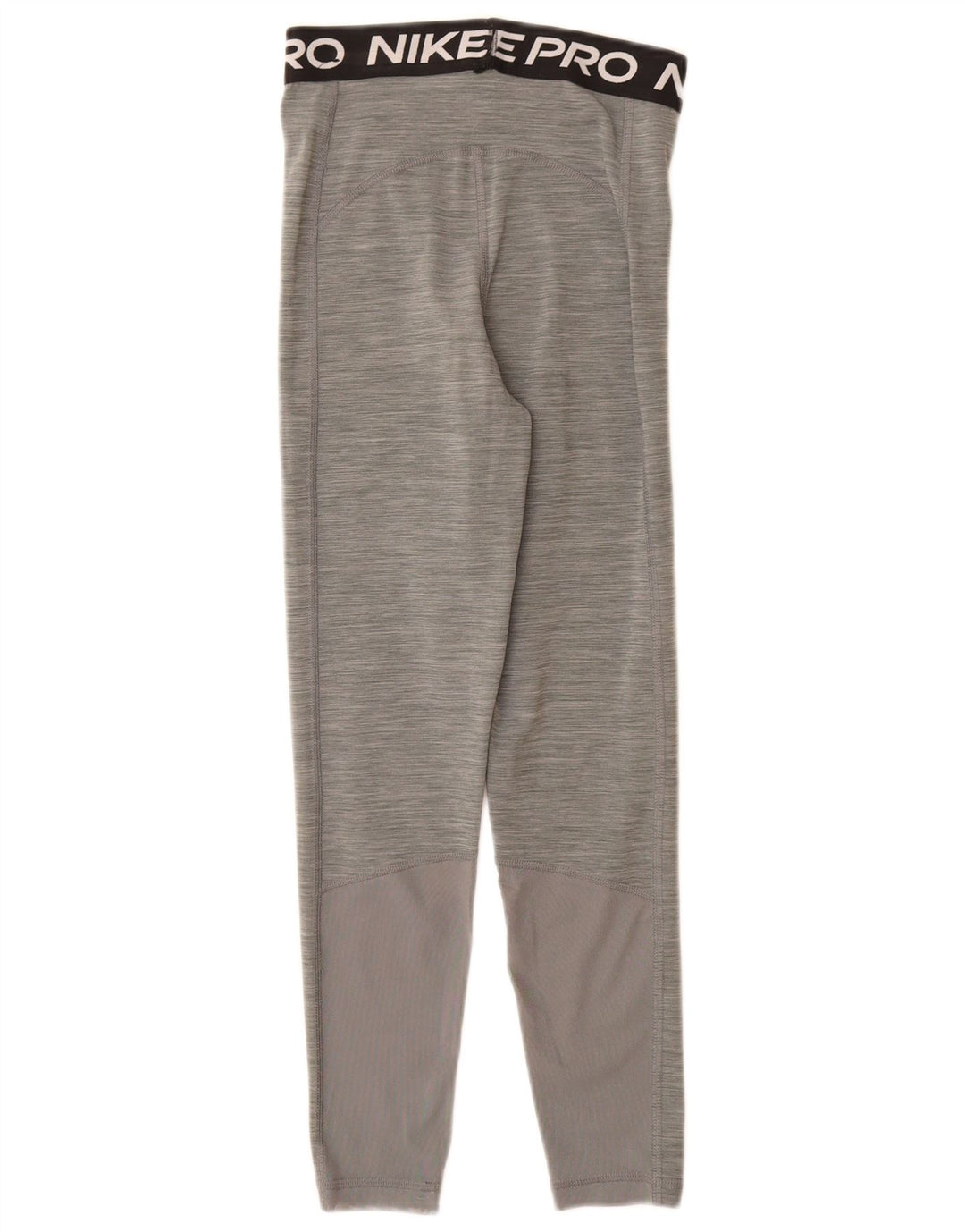 Женские леггинсы с рисунком Nike Dri Fit UK 6 XS, серый полиэстер