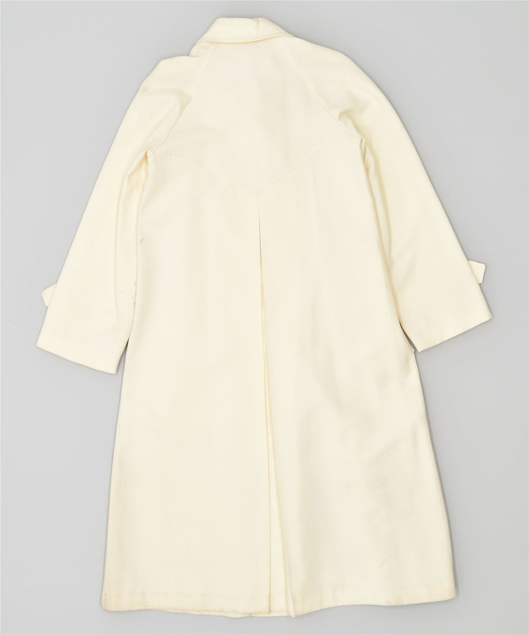 ВИНТАЖНОЕ женское пальто UK 4 XS Off White