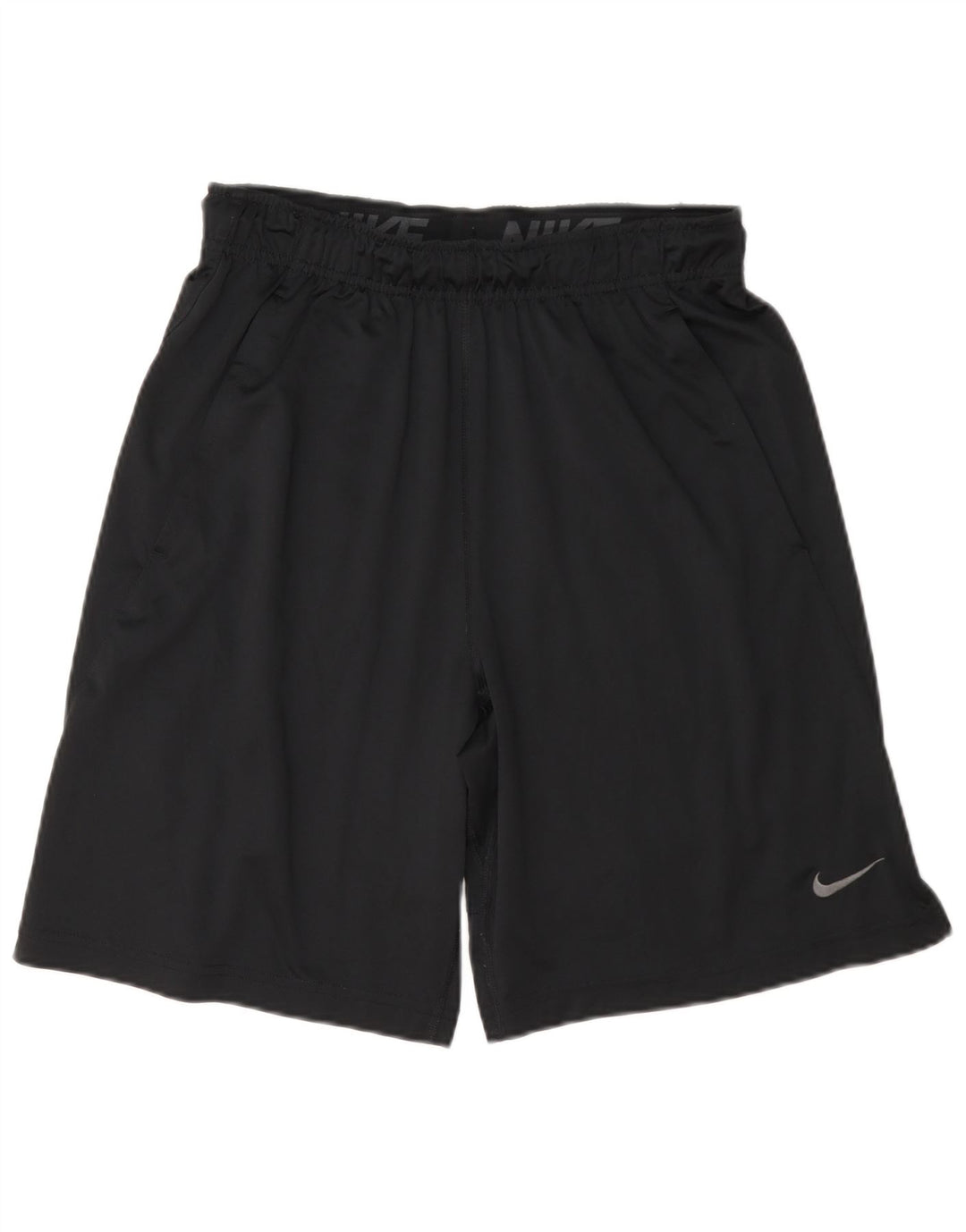 Мужские спортивные шорты Nike Dri Fit, маленькие черные, полиэстер