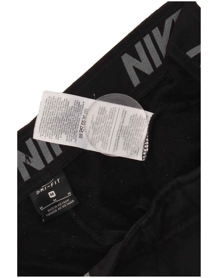 Мужские спортивные брюки Nike Dri Fit для бега, средний черный полиэстер