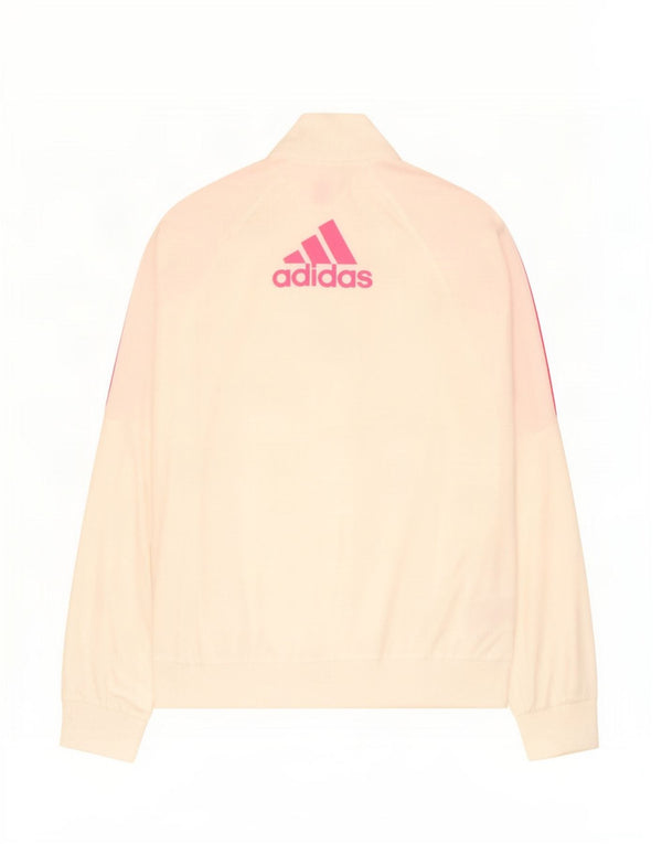 Спортивный костюм Adidas для девочек 14-15 лет, белый полиэстер