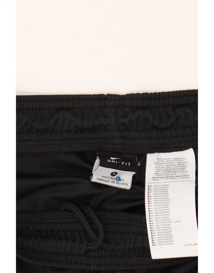 Мужские спортивные шорты Nike Dri Fit, маленькие черные, из полиэстера
