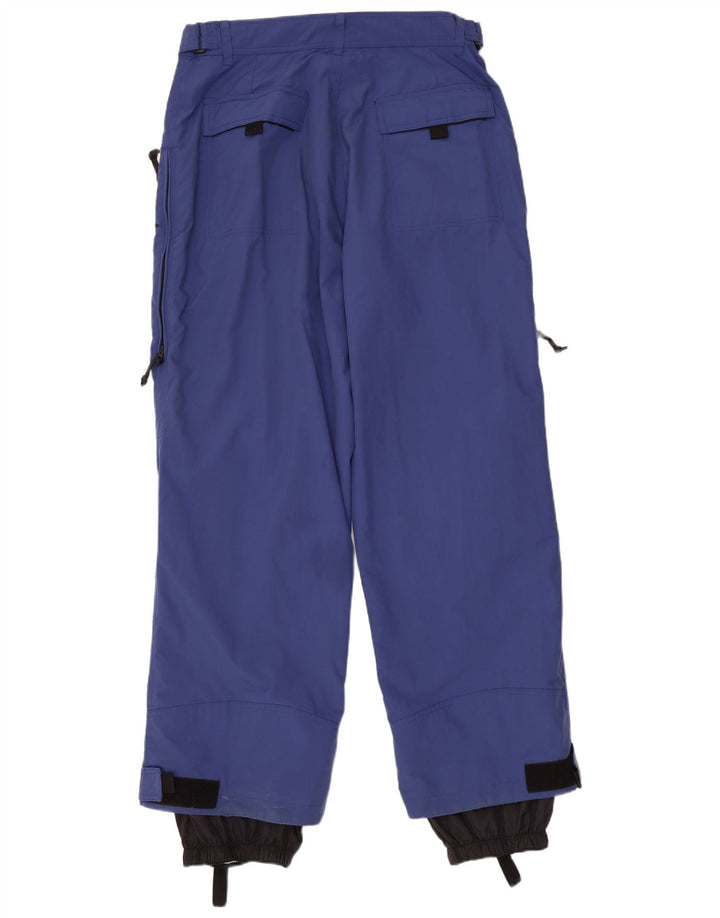 Мужские лыжные брюки Quiksilver, большие синие нейлоновые
