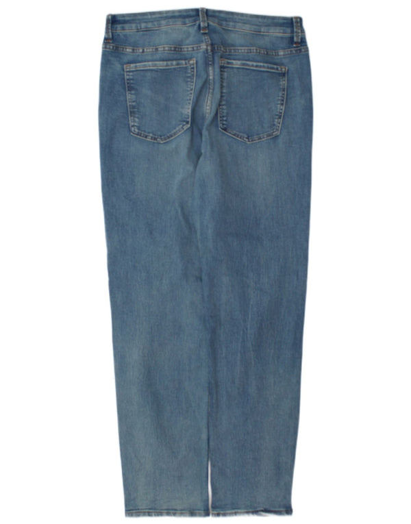 Женские узкие джинсы Marks & Spencer UK 14, большие W36 L29, синие, хлопок
