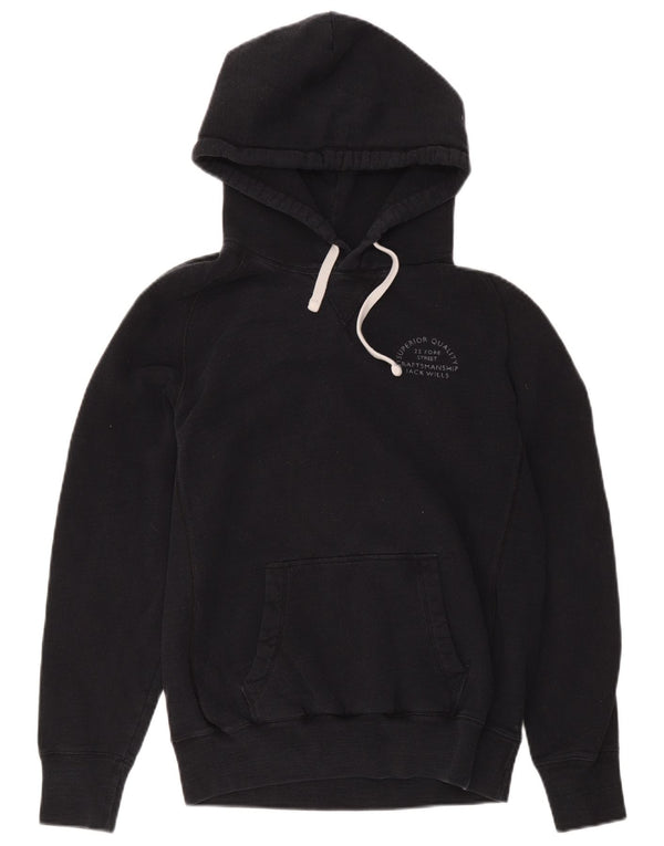 Мужской джемпер с капюшоном Jack Wills XS, черный хлопок