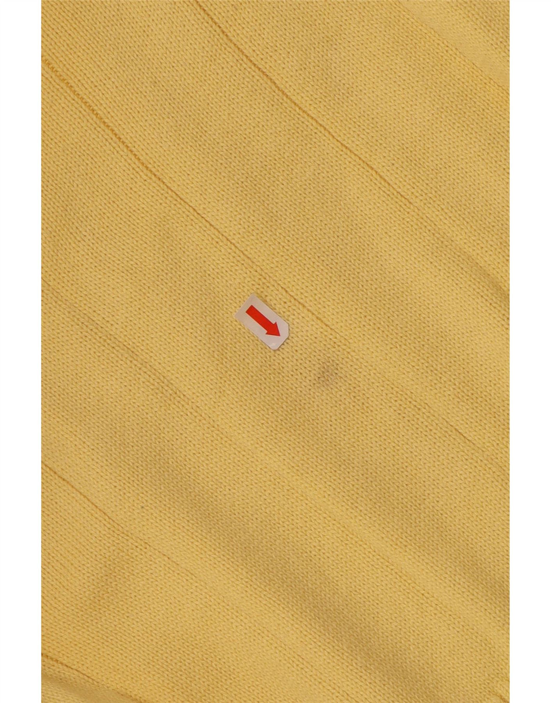 TOMMY HILFIGER Мужской джемпер с v-образным вырезом XL, желтый хлопок