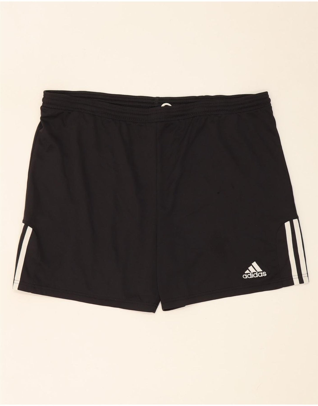 Мужские спортивные шорты Adidas, большие черные из полиэстера