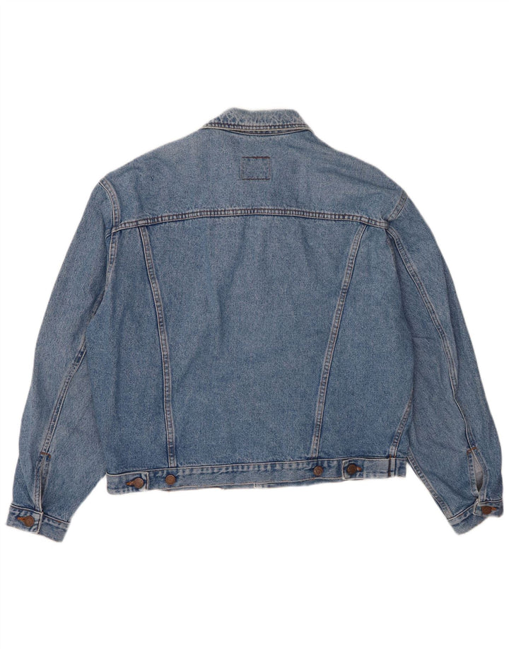 Мужская джинсовая куртка Benetton IT 48 Medium Blue Cotton