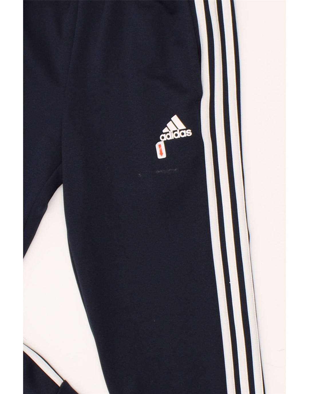 ADIDAS Mens Tracksuit Trousers Joggers Small  Navy Blue Polyester Vintage Adidas and Second-Hand Adidas from Messina Hembry 