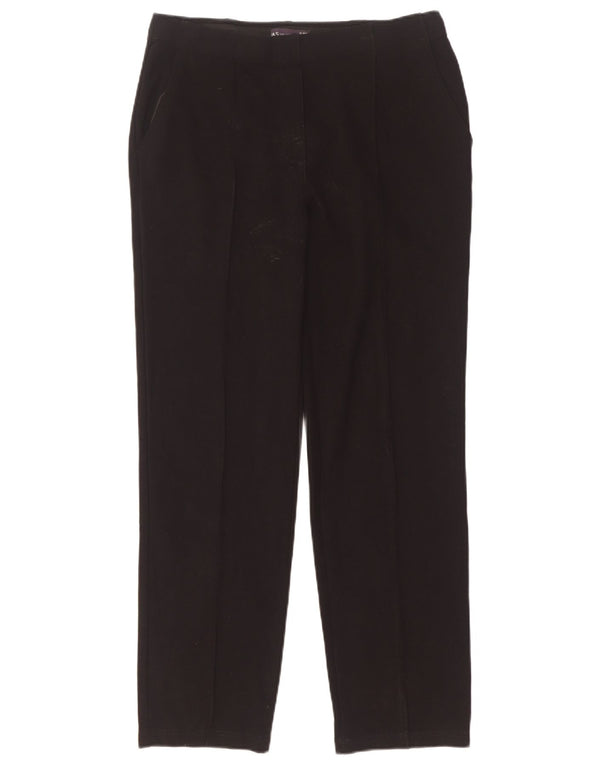 Женские прямые брюки чинос Marks & Spencer UK 12 Medium W28 L30 черные