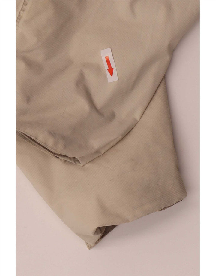 Berghaus Женская куртка-ветровка оверсайз UK 14, средний бежевый цветной блок