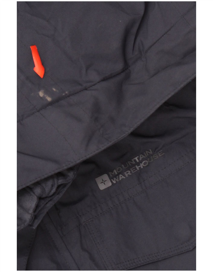 MOUNTAIN WAREHOUSE Мужская стеганая куртка с капюшоном UK 38 Средний Темно-Синий