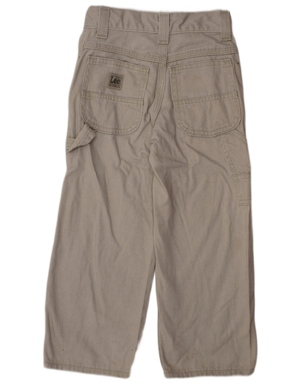 Широкие джинсы карго для мальчиков 4–5 лет LEE W22 L18, серый хлопок