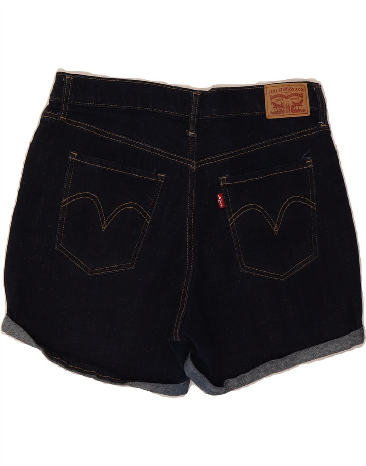 LEVI'S Womens Denim Shorts W32 Large Navy Blue Cotton Vintage Levi's and Second-Hand Levi's from Messina Hembry 