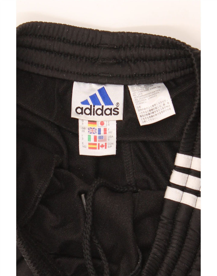 ADIDAS Mens Tracksuit Trousers Small  Black Polyester Vintage Adidas and Second-Hand Adidas from Messina Hembry 