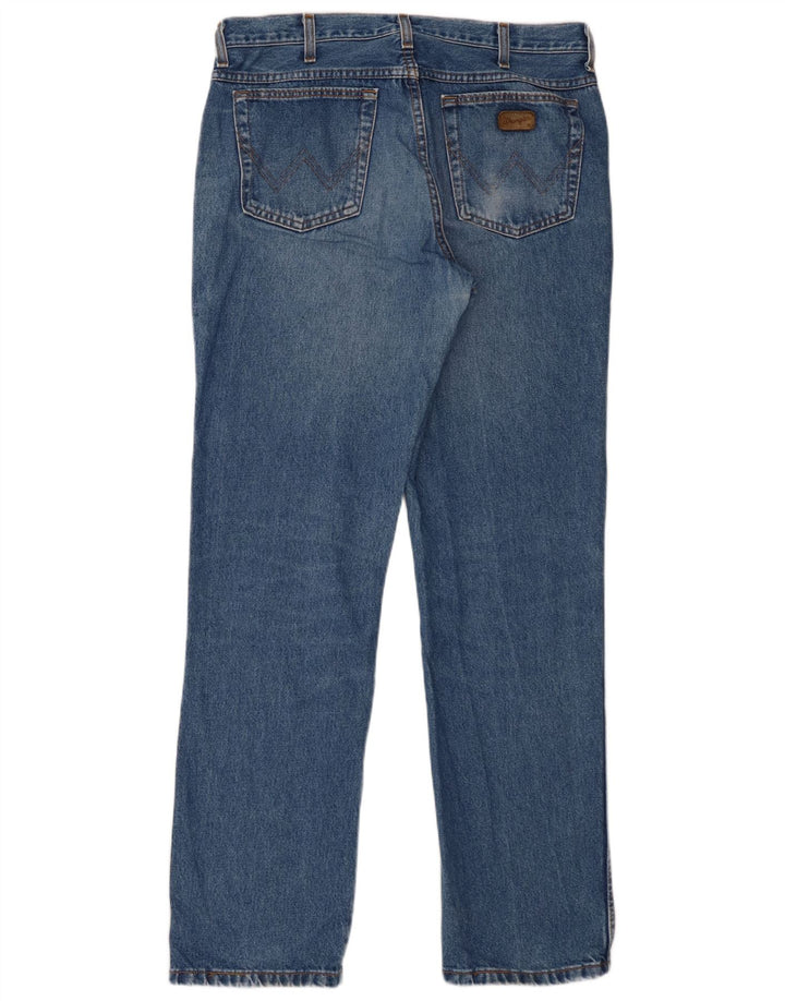 Джинсы мужские прямые Wrangler W32 L33 синие