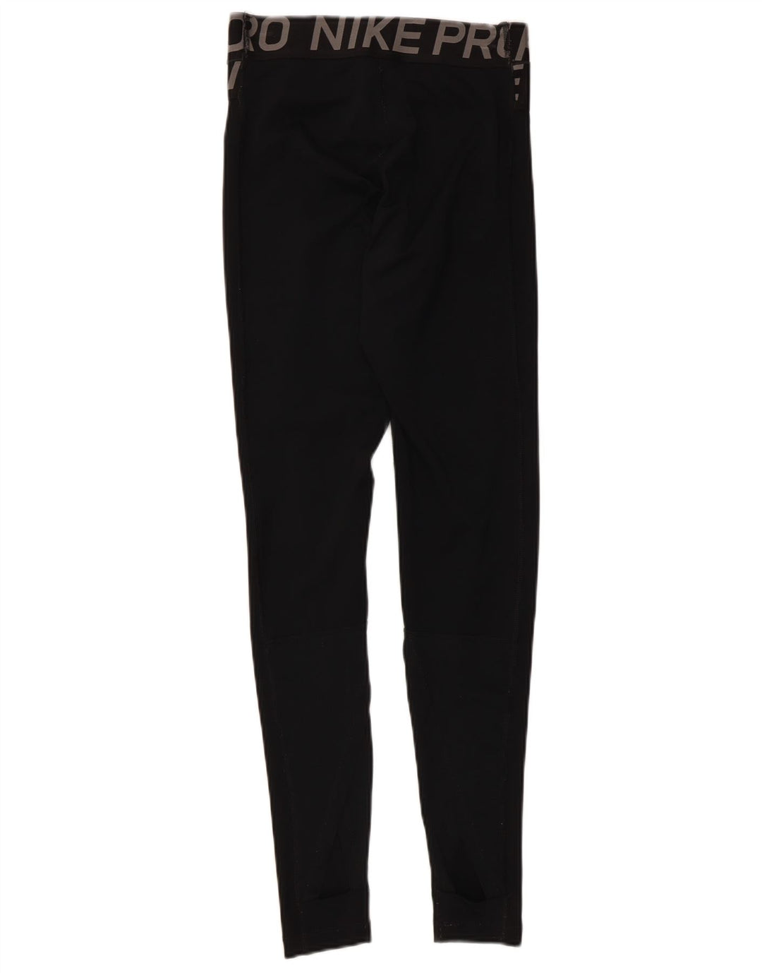 Женские леггинсы с рисунком Nike Dri Fit UK 8, маленькие черные, полиэстер с цветными блоками
